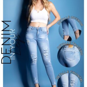 Pantalon Estudio S 1274 Tiro Alto