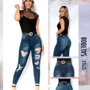 Pantalón SKF 1008 con cinto