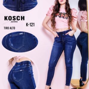 Pantalón Kosch k-121 skinny, tiro alto