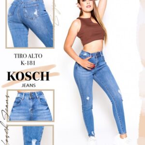 Pantalón Kosch k-181 tiro alto skinny