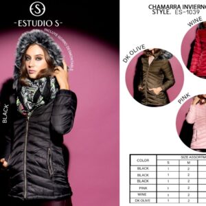 Chamarra Estudio S 1039