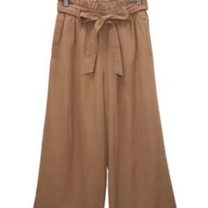 Alternative view of Pant. Cesttoi ancho liso con bolsas 6020